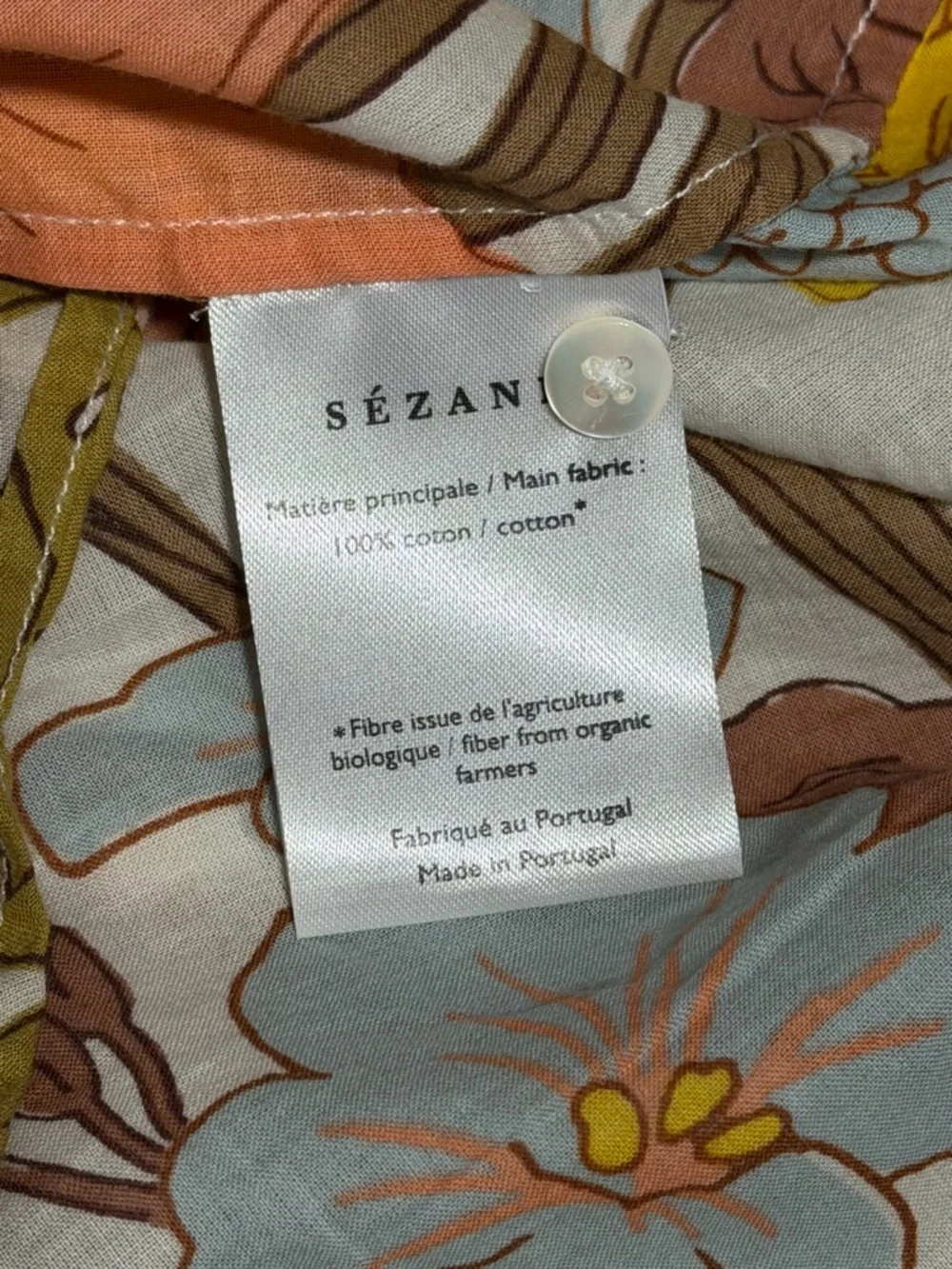 Sézane Pierro Shirt in 70s boho - Picture 5 of 6